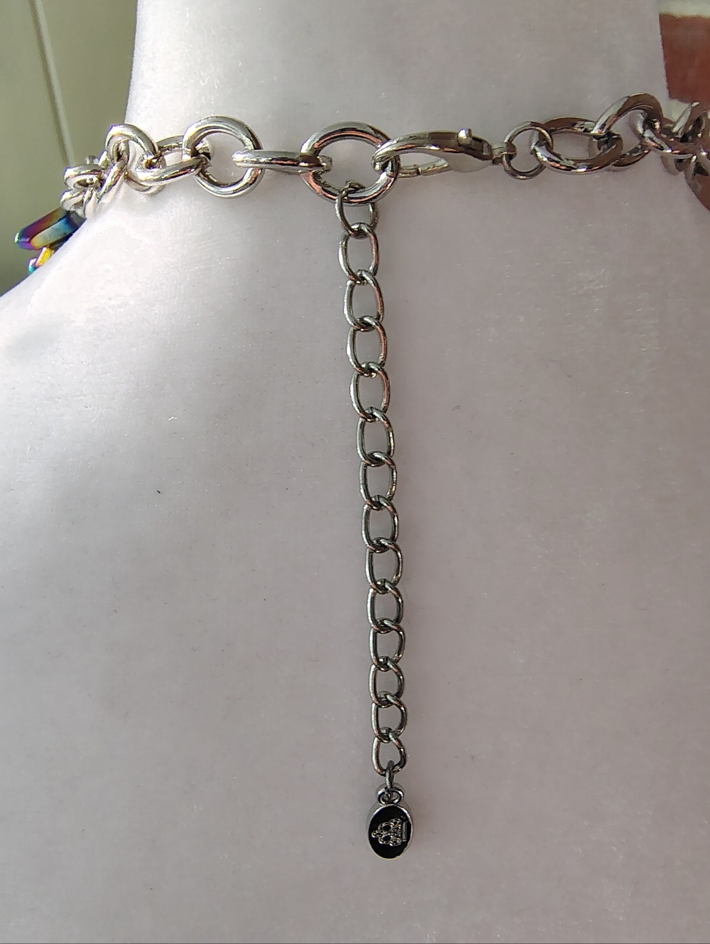 Chunky Paparazzi Jewelry Charismatic Zi Collection Oil Spill Necklace - Picture 3 of 6